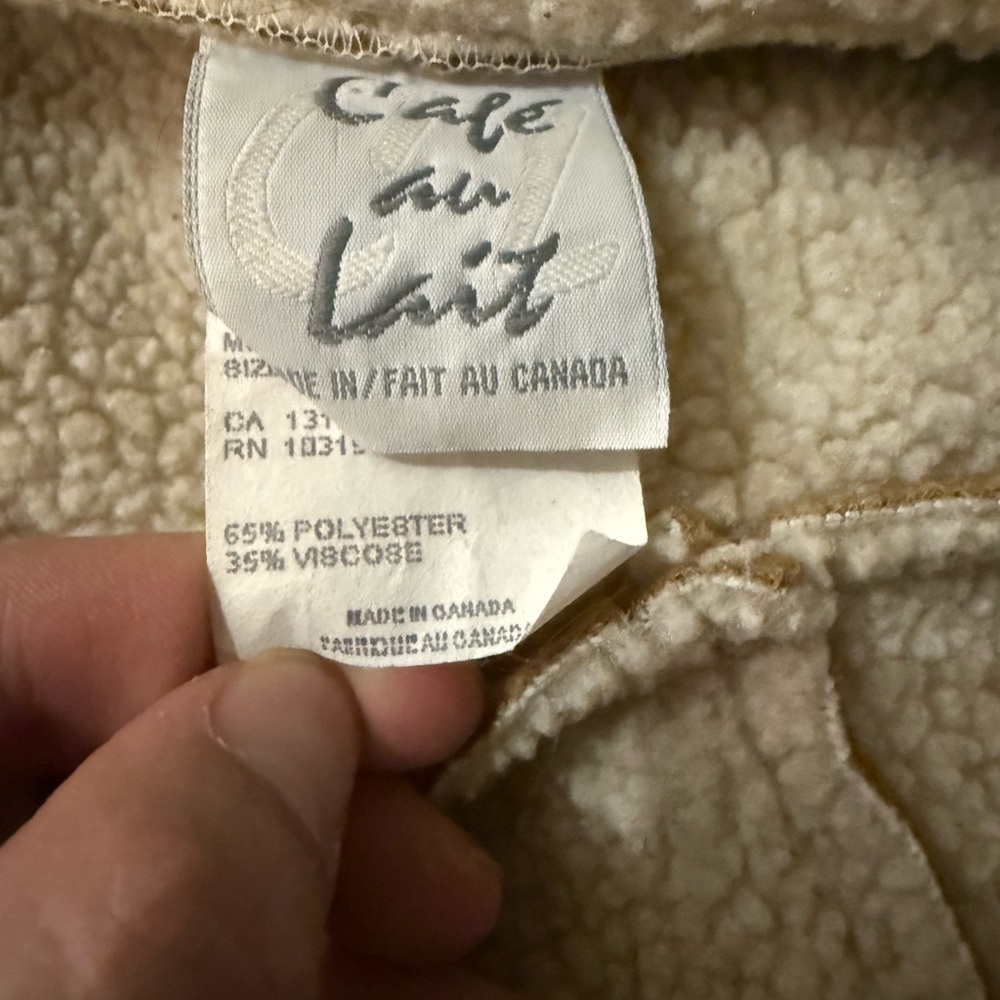 Vintage Women's Tan Long Coat - Picture 5 of 5